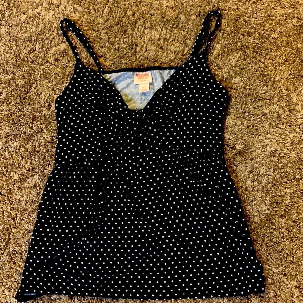 Spaghetti strap dressy tank